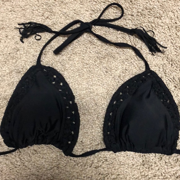 BRAND NEW BLACK STRING BIKINI SIZE Medium - Picture 2 of 4